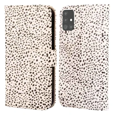 Afbeelding van Samsung Galaxy A51 Hoesje Kunstleder imoshion Bookcase Desert Dots Telefoonhoesje
