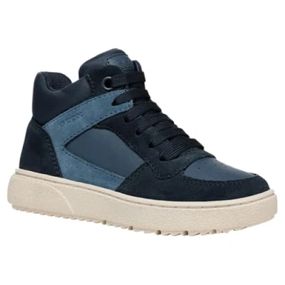 Afbeelding van Geox Jongen J Theleven Boy C Sneakers, Blauw, 33 EU