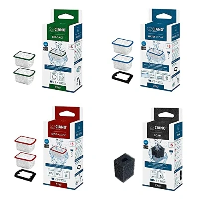 Afbeelding van CIANO AQUARIUM FILTER MEDIA VERVANGINGSSET KLEIN/CF40