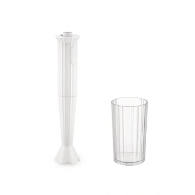 Afbeelding van Alessi Staafmixer Plissé 2 standen wit Michele de Lucchi MDL10W