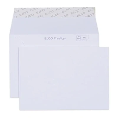 Afbeelding van Elco Prestige envelop, C6, 42686, 120 g, wit