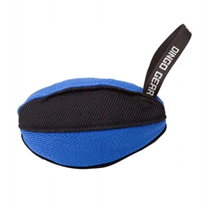 Afbeelding van DINGO GEAR Bite Tug Rugby Bal voor Hond Training Fun IGP K9 Blauw S02789