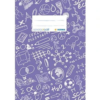 Afbeelding van 10x Herma Schriftkaft A5 SCHOOLYDOO violet