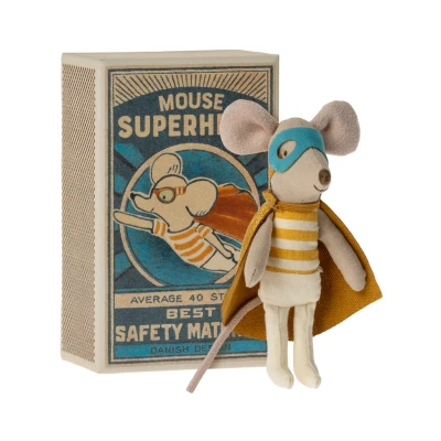 Afbeelding van Maileg Maus Super Hero kleiner Bruder