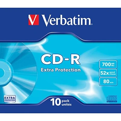 Afbeelding van Verbatim 43437 10PK 80Min 52X CD R Spindel