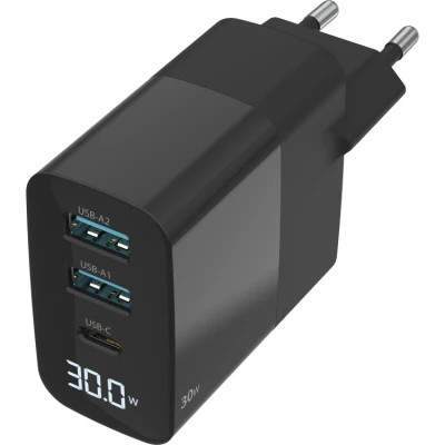 Afbeelding van Sitecom 30w thuislader Met Led display