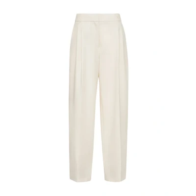 Afbeelding van s.Oliver BLACK LABEL relaxed high waist pantalon ecru