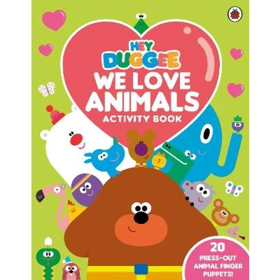 Afbeelding van Hey Duggee: We Love Animals Activity Book: With press out finger puppets!