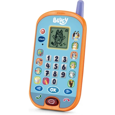 Afbeelding van VTech Bluey Smartphone 4 Vrolijke Spelletjes Bekijk Grappige Animaties Educatief Speelgoed Nederlands Gesproken Vanaf 3 Jaar