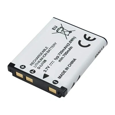 Afbeelding van Amsahr Digitale vervangende camera en camcorder batterij voor Pentax D Li108, Li63, Optio: L36