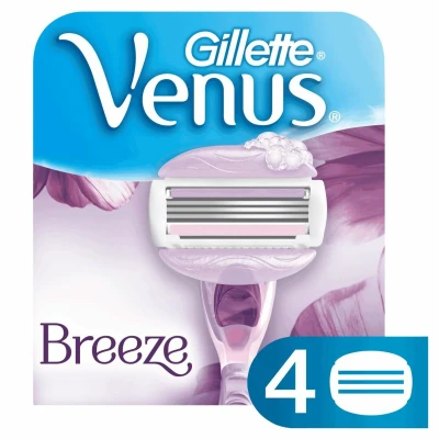 Afbeelding van Gillette Venus Breeze Scheermesjes 4 Stuks