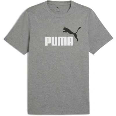 Afbeelding van Puma T shirt grijs melange