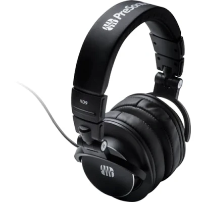 Afbeelding van PreSonus HD9 Professionele gesloten studiohoofdtelefoon voor opname, afspelen en bewaken, streaming podcasting