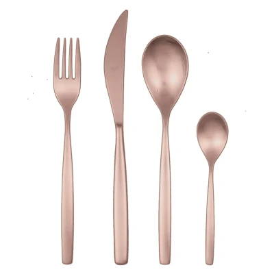 Afbeelding van Mepra Bestekset Stiria Bronzo Ice RVS 24 delig / 6 personen