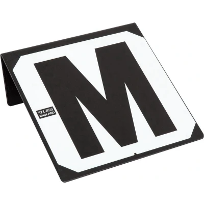 Afbeelding van Stubbs Manegeletters hookonset/4 RSVP H24xB22xD7cm One Size Zwart