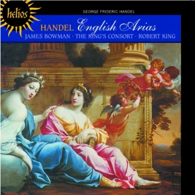 Afbeelding van James Bowman, The King&#039;s Consort, Robert King Händel: English Arias (CD)
