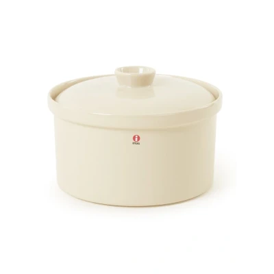Afbeelding van Iittala Teema ovenschaal met deksel 22 cm Vanillegeel