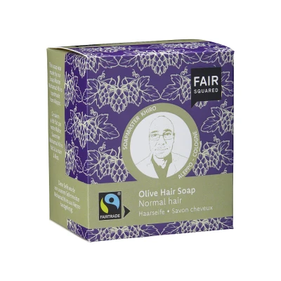 Afbeelding van Fair Squared Shampooblok Normaal haar Olijf 2 stuks à 80 gram.