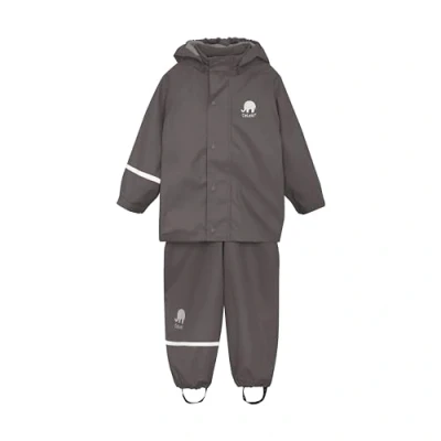 Afbeelding van Celavi Unisex Basic Regenkleding Pak Solid Regenjas, Grijs, 80 cm
