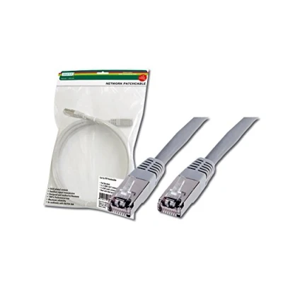 Afbeelding van Digitus DK 1531 100 RJ45 Netwerkkabel, patchkabel CAT 5e SF/UTP 10.00 m Grijs 1 stuk(s)