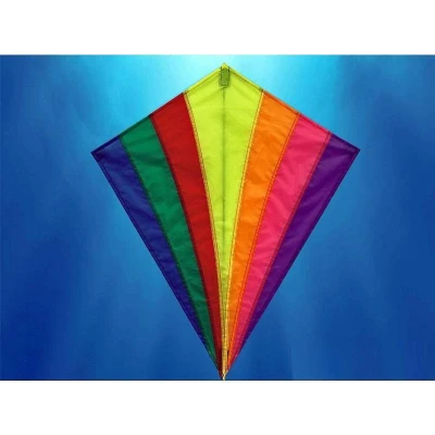 Afbeelding van Diamant vlieger rainbow 82x88cm