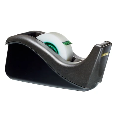 Afbeelding van Plakbandhouder Scotch C60 zwart + 1rol magic tape 19mmx33m