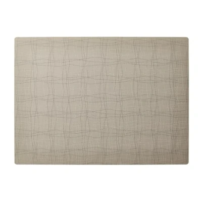 Afbeelding van APS 60584 Placemat/placemat, afwasbaar, vuilafstotend &amp; antislip, 45 x 33 cm, 1 stuk, siliconen, beige