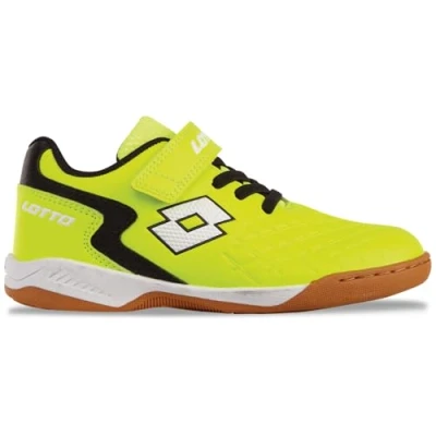 Afbeelding van Lotto Dasher K Sneakers Voor kinderen, Geel Zwart, 34 EU