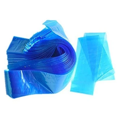 Afbeelding van ATOMUS 100 stuks wegwerp tattoo clip koord mouwen blauwe plastic hoes tassen pen tas machine accessoires
