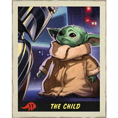 Afbeelding van Komar Artprint Mandalorian The Child Trading Card (1 stuk)