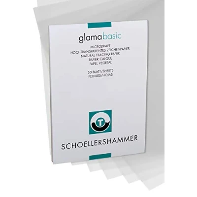 Afbeelding van 10x Transparantpapier Glama A4 110g/m2 bl.50 vel VF5003535