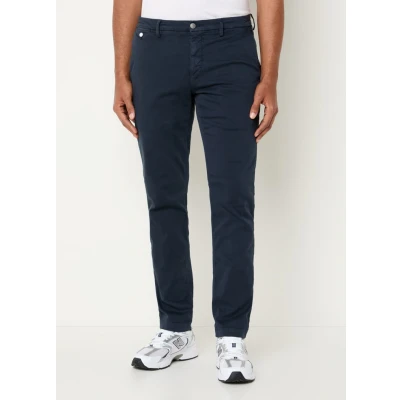 Afbeelding van REPLAY regular fit chino BENNI donkerblauw