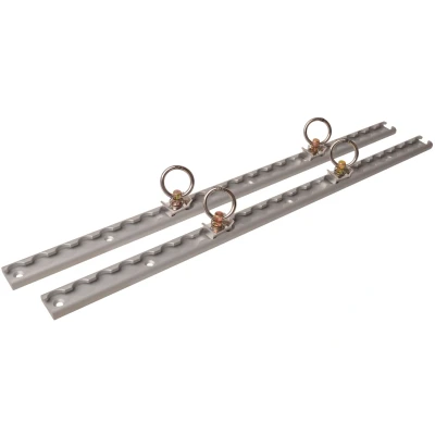 Afbeelding van Aanhangwagendirect Bindrails set voor ladingzekering 60 cm 30 mm breed 2 stuks