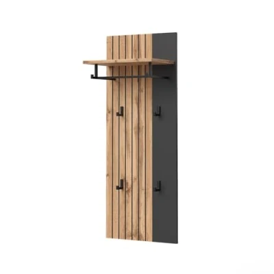 Afbeelding van Vicco Wandgarderobe Amber, eiken Wotan, 43 x 110 cm