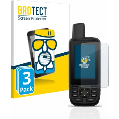 Afbeelding van BROTECT Antireflecterende Glas Screen Protector Mat voor Garmin GPSMAP 67 (3 Stuks) Schermbeschermer [Beschermglas Folie niet Gehard Glas]