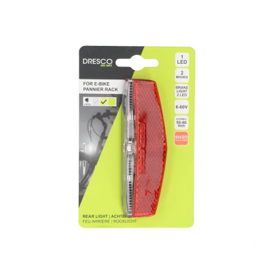Afbeelding van Dresco E Bike Led Achterlicht Slimline 6 60 Volt