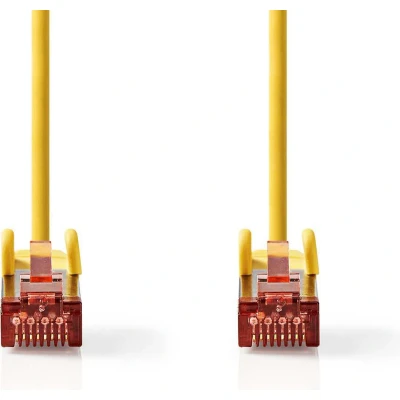 Afbeelding van Netwerkkabel Cat6 S/FTP 20 meter (100% koper, LSZH, Geel)