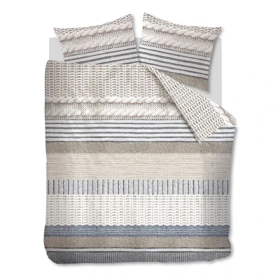 Afbeelding van Ariadne at Home Hug dekbedovertrek 2 persoons (200x200/220 cm + slopen) Zand,Taupe