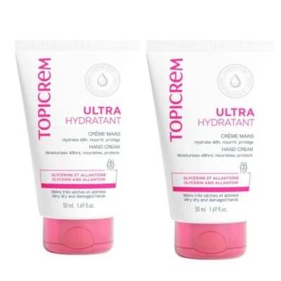 Afbeelding van Topicrem Ultra Hydraterende Handcrème Set van 2 x 50 ml
