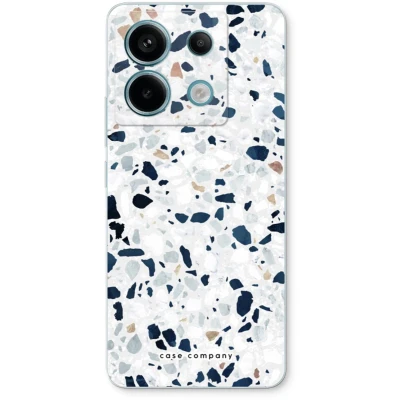 Afbeelding van Case Company® hoesje geschikt voor Xiaomi Poco X6 Terrazzo N1 Soft Cover Telefoonhoesje Bescherming aan alle Kanten en Schermrand