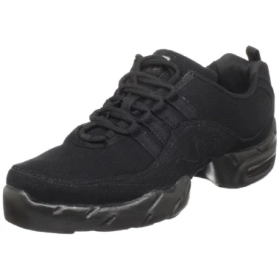 Afbeelding van Bloch Dance Canvas Boost Split Sole Sneaker voor dames, Zwart, 40.5 EU