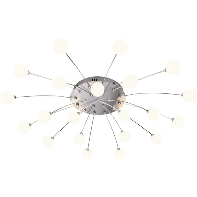 Afbeelding van Trio Design plafondlamp Bullet nikkel 641412107
