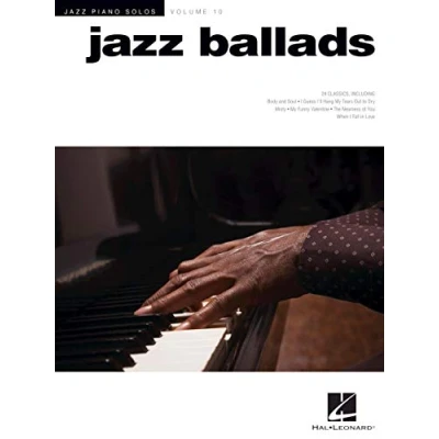 Afbeelding van Jazz ballads piano: Piano Solos Series Volume 10
