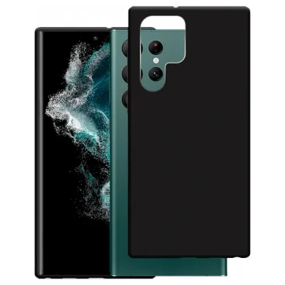 Afbeelding van Just in Case TPU Back Cover Zwart Samsung Galaxy S23 Ultra
