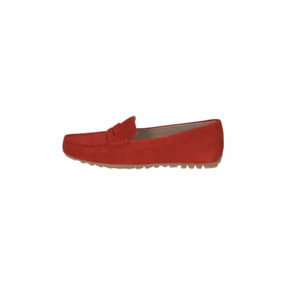 Afbeelding van Caprice Mocassins, Dames, Maat: 40, Red suede Leer