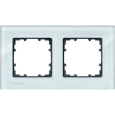 Afbeelding van Siemens 5TG12020 Frame 2 voudig Delta Glas Schakelmateriaal