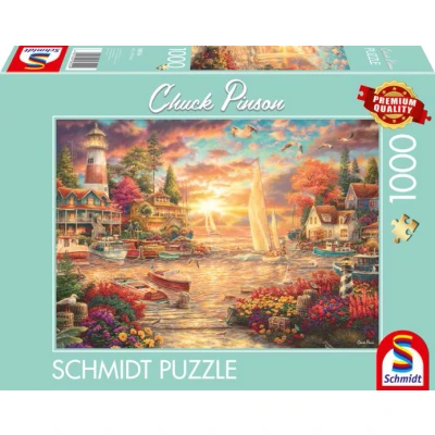 Afbeelding van Schmidt Spiele Morgenstille am See 1000 Teile (1000 onderdelen)