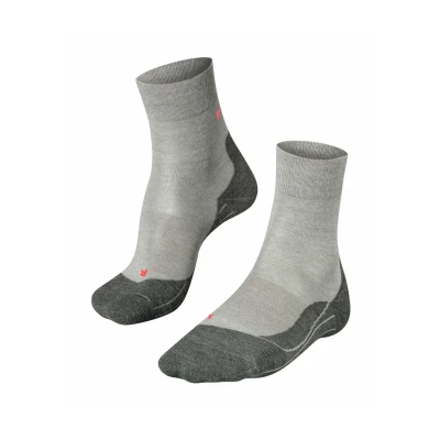 Afbeelding van Hardloopsokken Falke RU4 Wool Women Light Grey Melange Schoenmaat 35 36