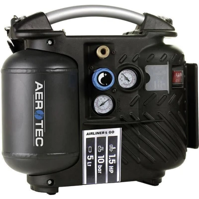 Afbeelding van Aerotec Compressor 200 l/min 10 bar 1,1 kW 230 V 50 Hz 5 l 1 stuk 200680