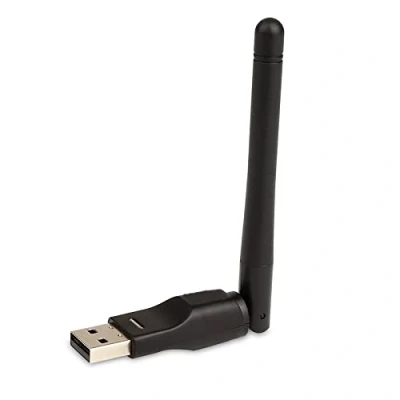 Afbeelding van USB WiFi 7601 DONGLE VOOR PC WINDOWS 10 11 DECODER AMIKO FERGUSON BWARE ZGEMMA CLOUD IBOX MT7601 150 Mbps